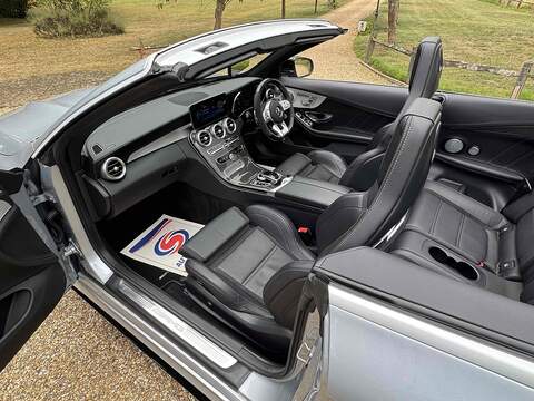 Mercedes-Benz C Class 4.0 C63 V8 BiTurbo AMG S Night Edition (Premium Plus) Cabriolet 2dr Petrol SpdS MCT Euro 6 (s/s) - U10003203