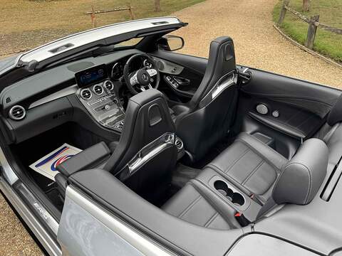 Mercedes-Benz C Class 4.0 C63 V8 BiTurbo AMG S Night Edition (Premium Plus) Cabriolet 2dr Petrol SpdS MCT Euro 6 (s/s) - U10003203