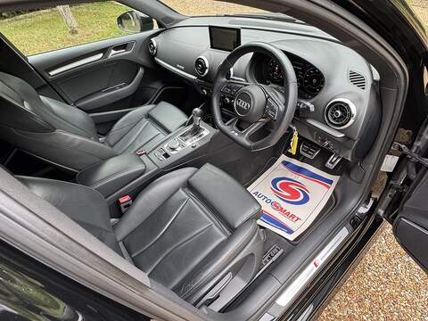Audi S3 2.0 TFSI Black Edition Sportback 5dr Petrol S Tronic quattro Euro 6 (s/s) (310 ps) - U10003227