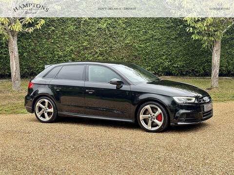 Audi S3 2.0 TFSI Black Edition Sportback 5dr Petrol S Tronic quattro Euro 6 (s/s) (310 ps) - U10003227