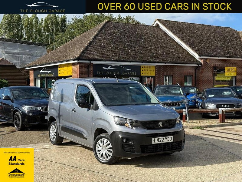 Peugeot Partner 1.5 BlueHDi 1000 Professional Premium Standard Panel Van 5dr Diesel Manual SWB Euro 6 (100 bhp) - U10003231