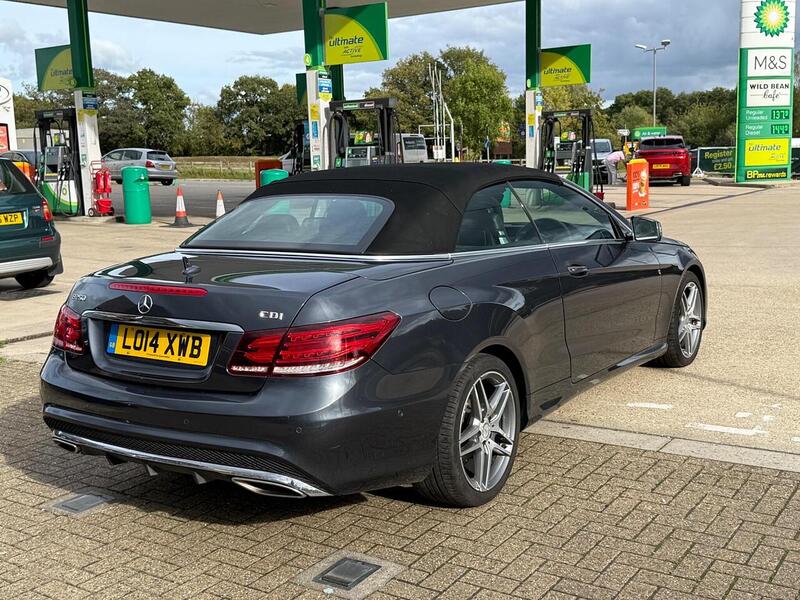 Mercedes-Benz E Class 2.1 E250 CDI AMG Sport Cabriolet 2dr Diesel G-Tronic+ Euro 5 (s/s) (204 ps) - U10003300