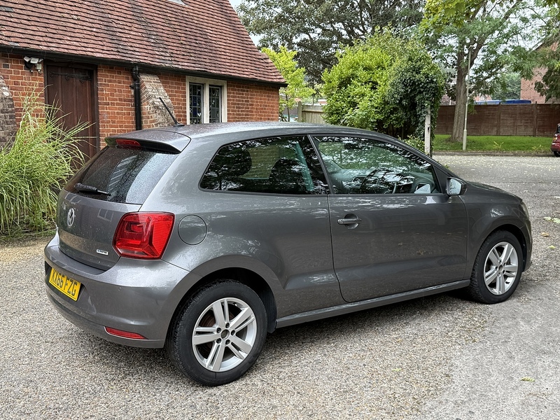 Volkswagen Polo 1.0 BlueMotion Tech Match Hatchback 3dr Petrol Manual Euro 6 (s/s) (60 ps) - U10003309