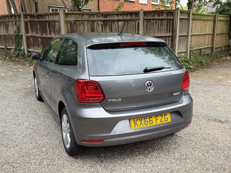 Volkswagen Polo 1.0 BlueMotion Tech Match Hatchback 3dr Petrol Manual Euro 6 (s/s) (60 ps) - U10003309