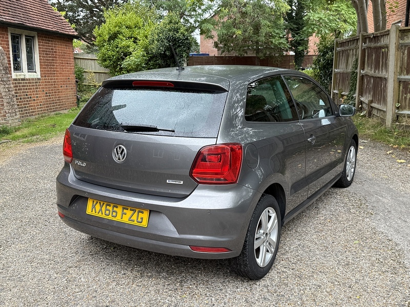 Volkswagen Polo 1.0 BlueMotion Tech Match Hatchback 3dr Petrol Manual Euro 6 (s/s) (60 ps) - U10003309