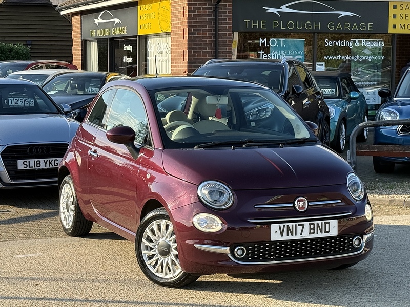 Fiat 500 1.2 Lounge Hatchback 3dr Petrol Manual Euro 6 (s/s) (69 bhp) - U10003331