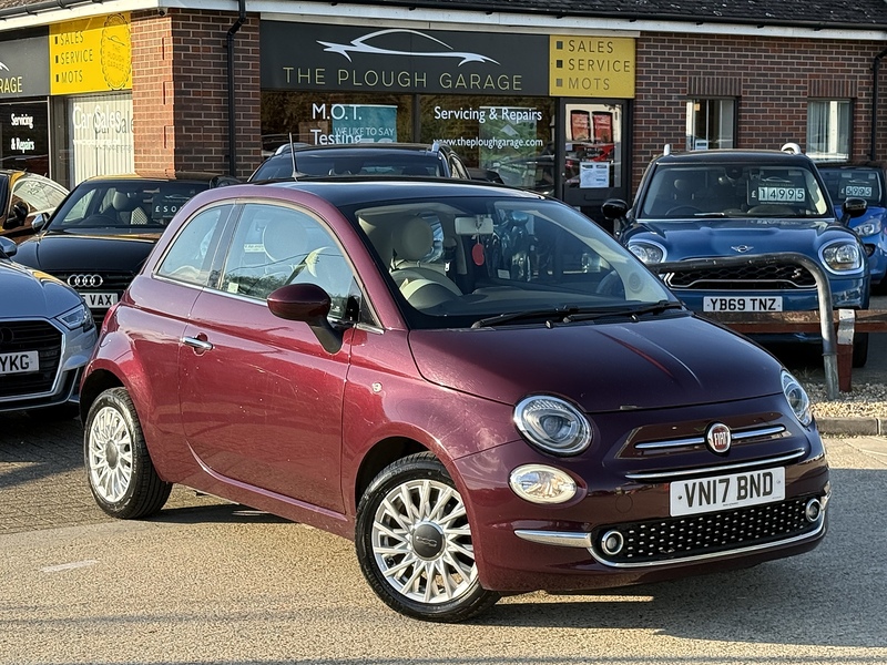Fiat 500 1.2 Lounge Hatchback 3dr Petrol Manual Euro 6 (s/s) (69 bhp) - U10003331