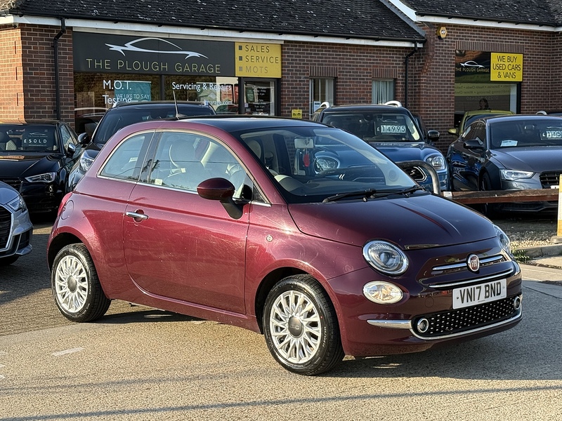 Fiat 500 1.2 Lounge Hatchback 3dr Petrol Manual Euro 6 (s/s) (69 bhp) - U10003331