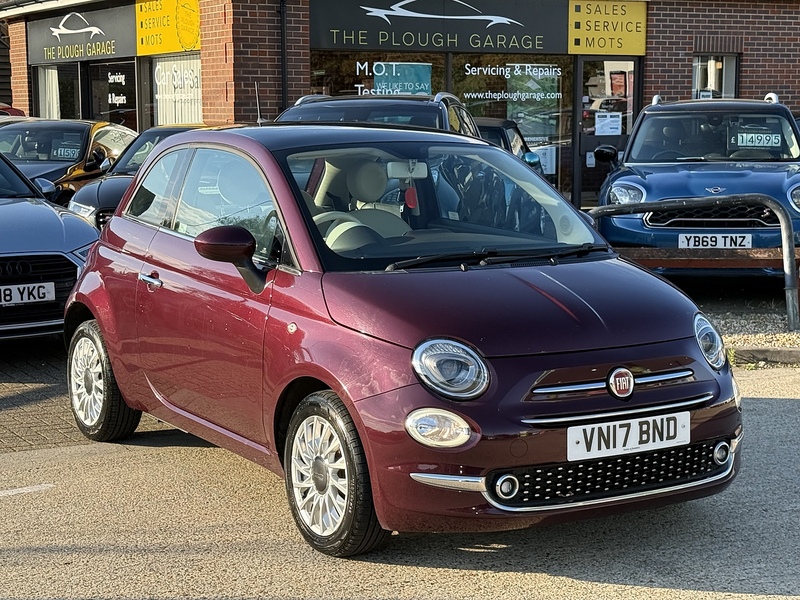 Fiat 500 1.2 Lounge Hatchback 3dr Petrol Manual Euro 6 (s/s) (69 bhp) - U10003331