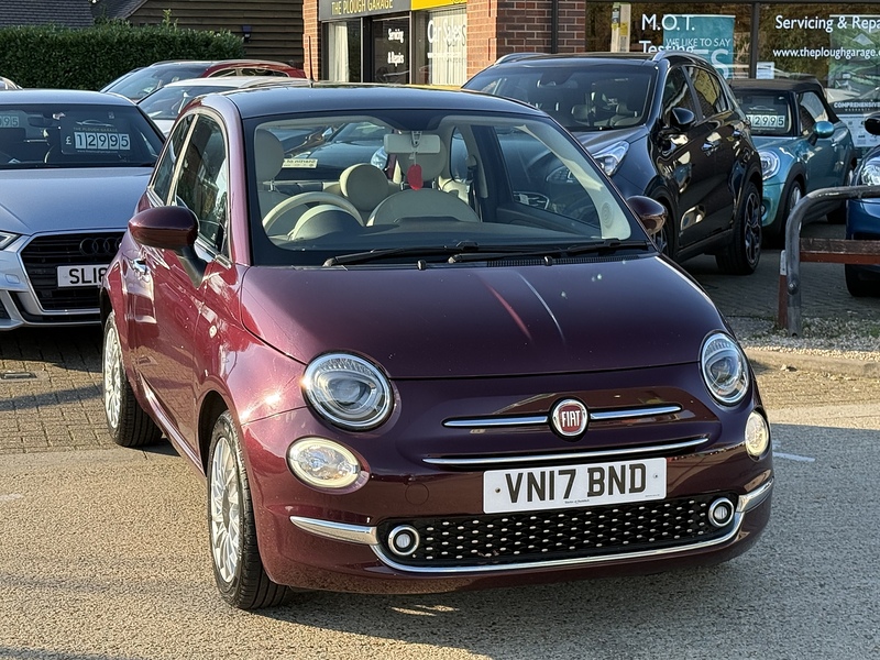 Fiat 500 1.2 Lounge Hatchback 3dr Petrol Manual Euro 6 (s/s) (69 bhp) - U10003331