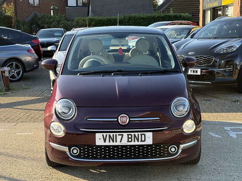 Fiat 500 1.2 Lounge Hatchback 3dr Petrol Manual Euro 6 (s/s) (69 bhp) - U10003331