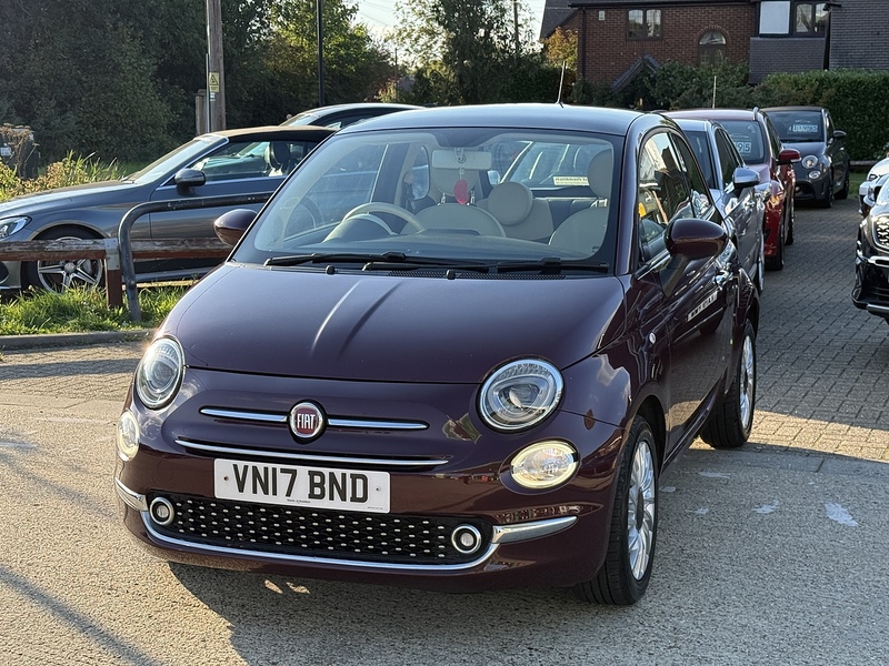 Fiat 500 1.2 Lounge Hatchback 3dr Petrol Manual Euro 6 (s/s) (69 bhp) - U10003331