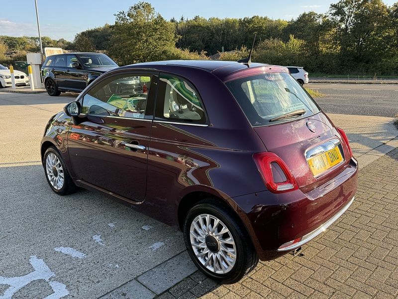 Fiat 500 1.2 Lounge Hatchback 3dr Petrol Manual Euro 6 (s/s) (69 bhp) - U10003331