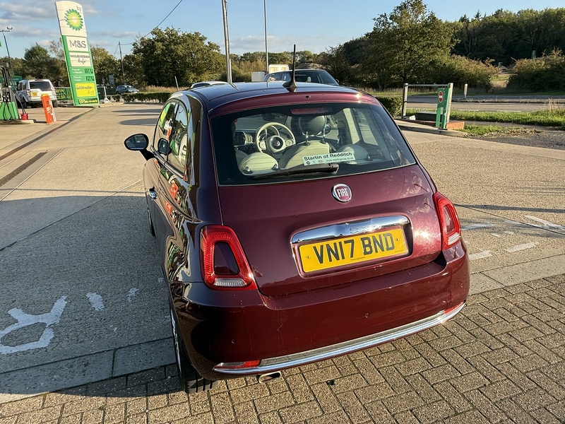 Fiat 500 1.2 Lounge Hatchback 3dr Petrol Manual Euro 6 (s/s) (69 bhp) - U10003331