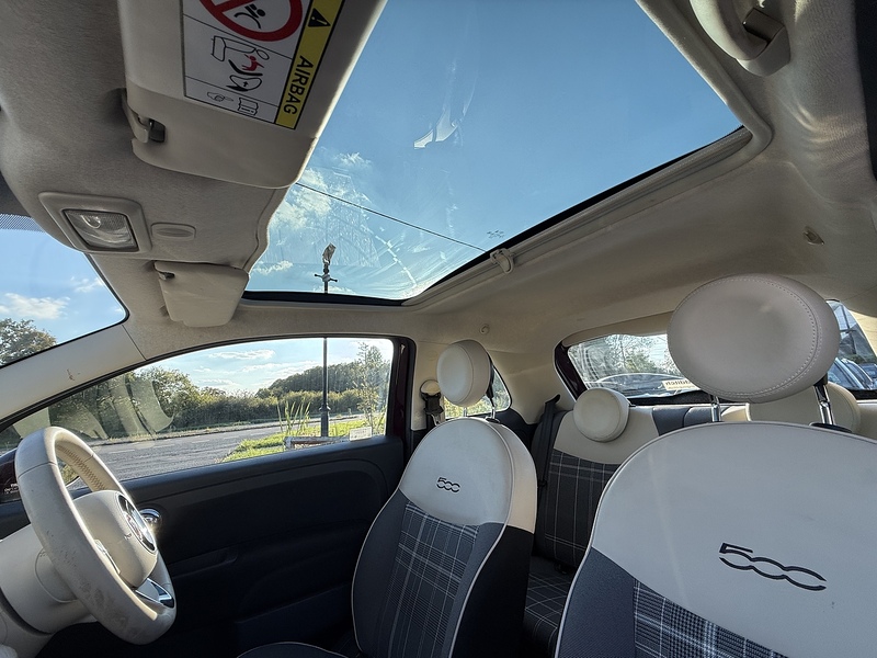 Fiat 500 1.2 Lounge Hatchback 3dr Petrol Manual Euro 6 (s/s) (69 bhp) - U10003331