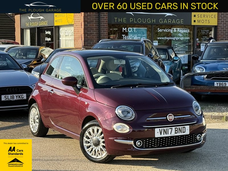 Fiat 500 1.2 Lounge Hatchback 3dr Petrol Manual Euro 6 (s/s) (69 bhp) - U10003331