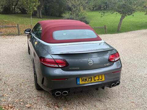 Mercedes-Benz C Class 3.0 C43 V6 AMG (Premium) Cabriolet 2dr Petrol G-Tronic+ 4MATIC Euro 6 (s/s) (390 ps) - U10003334