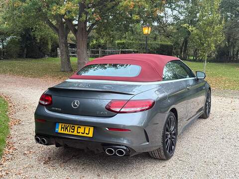 Mercedes-Benz C Class 3.0 C43 V6 AMG (Premium) Cabriolet 2dr Petrol G-Tronic+ 4MATIC Euro 6 (s/s) (390 ps) - U10003334