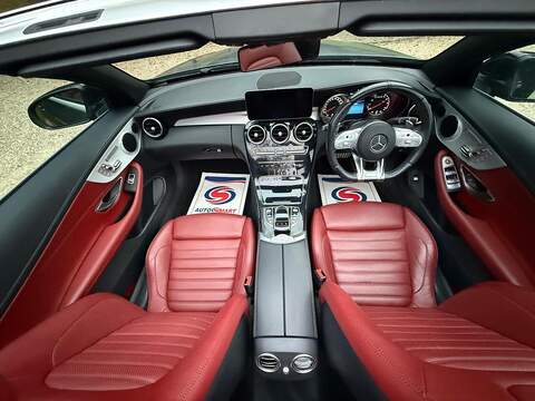 Mercedes-Benz C Class 3.0 C43 V6 AMG (Premium) Cabriolet 2dr Petrol G-Tronic+ 4MATIC Euro 6 (s/s) (390 ps) - U10003334
