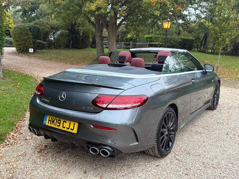 Mercedes-Benz C Class 3.0 C43 V6 AMG (Premium) Cabriolet 2dr Petrol G-Tronic+ 4MATIC Euro 6 (s/s) (390 ps) - U10003334