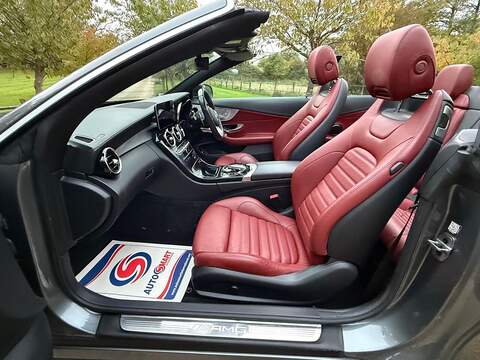 Mercedes-Benz C Class 3.0 C43 V6 AMG (Premium) Cabriolet 2dr Petrol G-Tronic+ 4MATIC Euro 6 (s/s) (390 ps) - U10003334