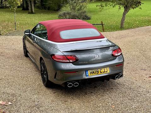 Mercedes-Benz C Class 3.0 C43 V6 AMG (Premium) Cabriolet 2dr Petrol G-Tronic+ 4MATIC Euro 6 (s/s) (390 ps) - U10003334