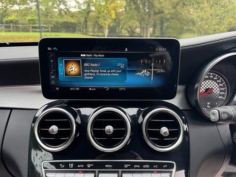 Mercedes-Benz C Class 3.0 C43 V6 AMG (Premium) Cabriolet 2dr Petrol G-Tronic+ 4MATIC Euro 6 (s/s) (390 ps) - U10003334