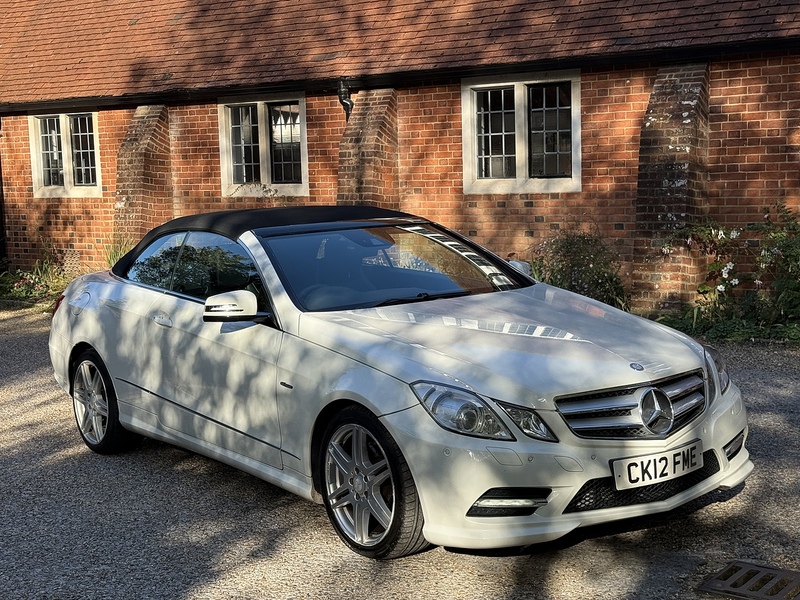 Mercedes-Benz E Class 2.1 E220 CDI BlueEfficiency Sport Cabriolet 2dr Diesel G-Tronic+ Euro 5 (s/s) (170 ps) - U10003345
