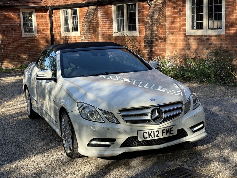 Mercedes-Benz E Class 2.1 E220 CDI BlueEfficiency Sport Cabriolet 2dr Diesel G-Tronic+ Euro 5 (s/s) (170 ps) - U10003345
