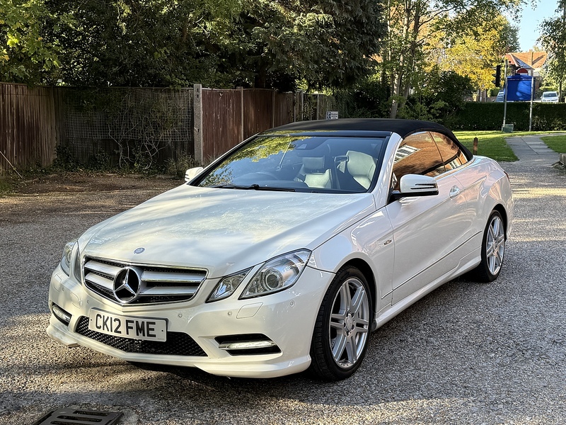 Mercedes-Benz E Class 2.1 E220 CDI BlueEfficiency Sport Cabriolet 2dr Diesel G-Tronic+ Euro 5 (s/s) (170 ps) - U10003345