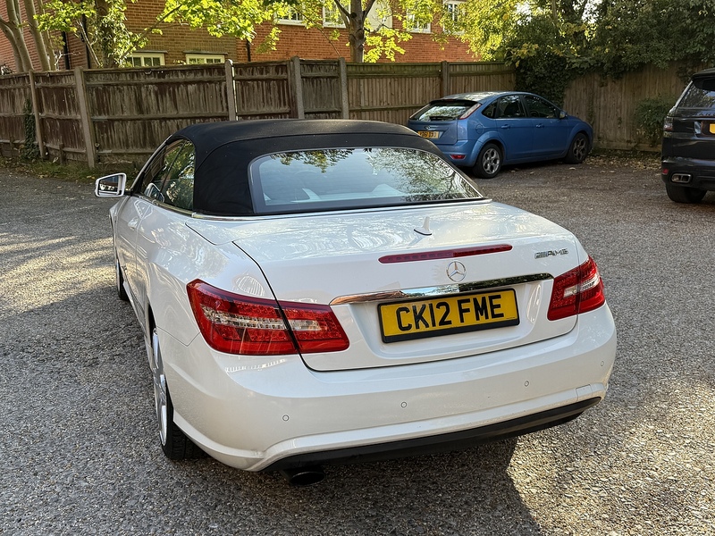 Mercedes-Benz E Class 2.1 E220 CDI BlueEfficiency Sport Cabriolet 2dr Diesel G-Tronic+ Euro 5 (s/s) (170 ps) - U10003345