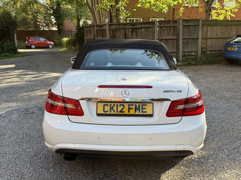 Mercedes-Benz E Class 2.1 E220 CDI BlueEfficiency Sport Cabriolet 2dr Diesel G-Tronic+ Euro 5 (s/s) (170 ps) - U10003345