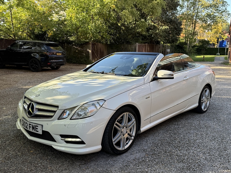 Mercedes-Benz E Class 2.1 E220 CDI BlueEfficiency Sport Cabriolet 2dr Diesel G-Tronic+ Euro 5 (s/s) (170 ps) - U10003345