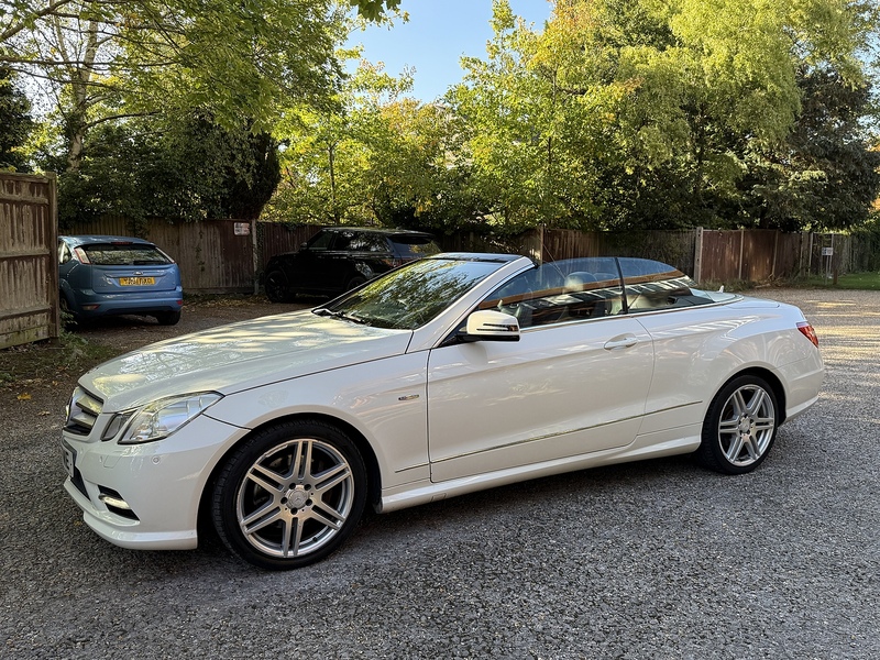 Mercedes-Benz E Class 2.1 E220 CDI BlueEfficiency Sport Cabriolet 2dr Diesel G-Tronic+ Euro 5 (s/s) (170 ps) - U10003345