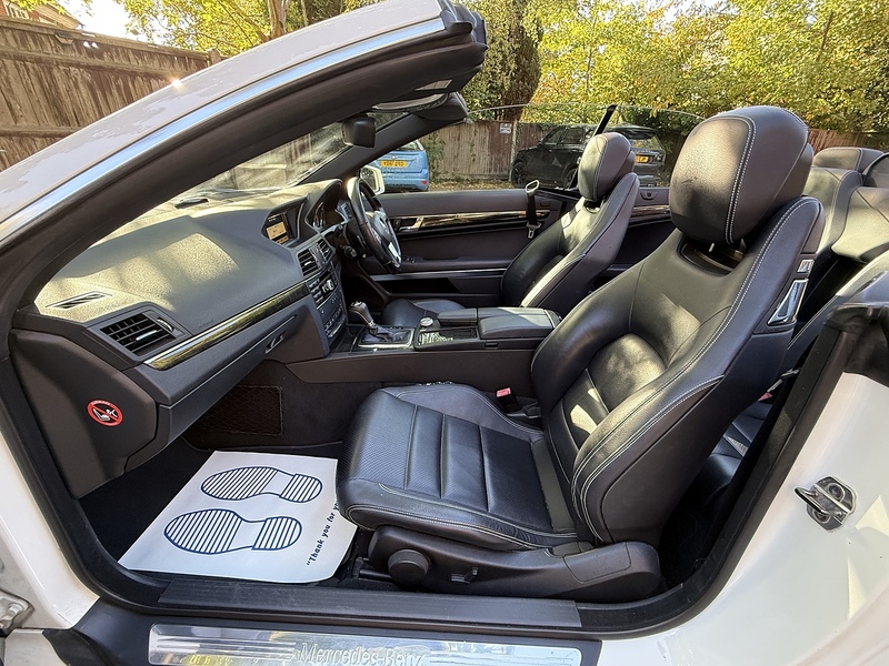 Mercedes-Benz E Class 2.1 E220 CDI BlueEfficiency Sport Cabriolet 2dr Diesel G-Tronic+ Euro 5 (s/s) (170 ps) - U10003345
