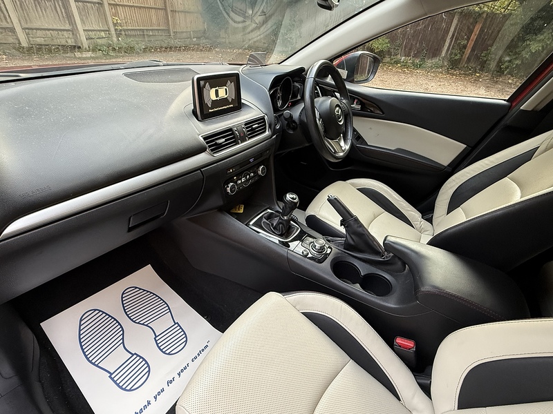 Mazda Mazda3 2.0 SKYACTIV-G Sport Nav Hatchback 5dr Petrol Manual Euro 5 (s/s) (165 ps) - U10003377