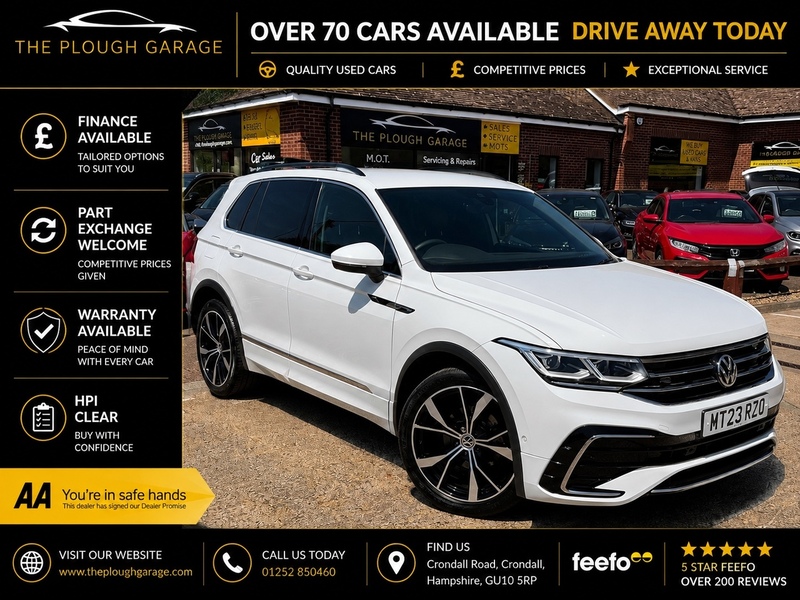 Volkswagen Tiguan 1.5 TSI R-Line SUV 5dr Petrol DSG Euro 6 (s/s) (150 ps) - U10003523