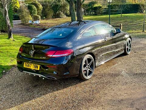 Mercedes-Benz C Class 3.0 C43 V6 AMG (Premium) Coupe 2dr Petrol G-Tronic+ 4MATIC Euro 6 (s/s) (367 ps) - U10003556