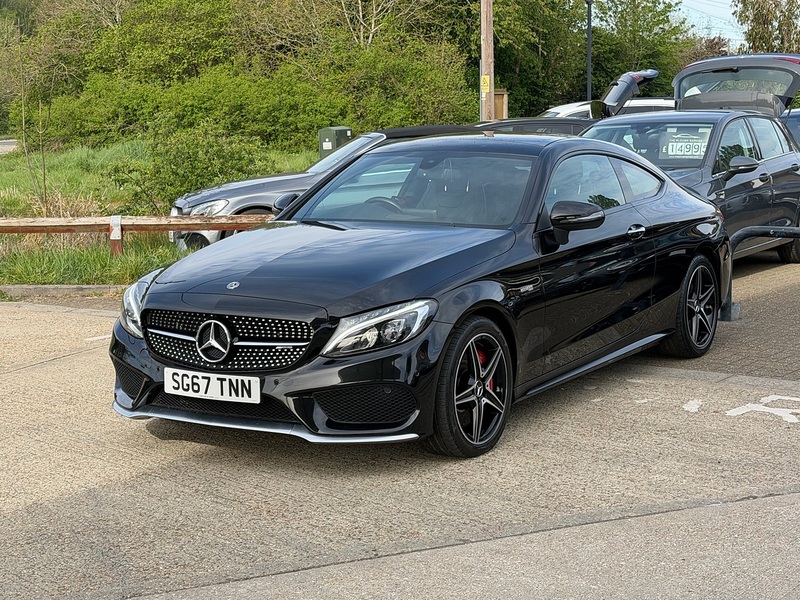 Mercedes-Benz C Class 3.0 C43 V6 AMG (Premium) Coupe 2dr Petrol G-Tronic+ 4MATIC Euro 6 (s/s) (367 ps) - U10003556