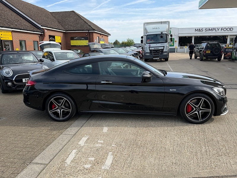 Mercedes-Benz C Class 3.0 C43 V6 AMG (Premium) Coupe 2dr Petrol G-Tronic+ 4MATIC Euro 6 (s/s) (367 ps) - U10003556