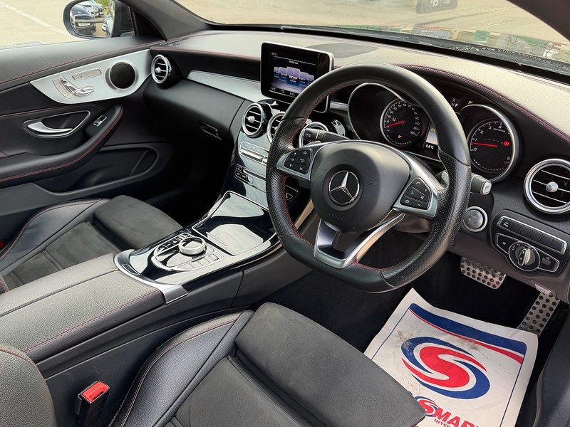 Mercedes-Benz C Class 3.0 C43 V6 AMG (Premium) Coupe 2dr Petrol G-Tronic+ 4MATIC Euro 6 (s/s) (367 ps) - U10003556