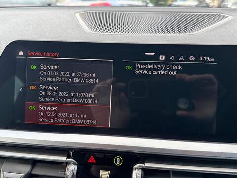 BMW 3 Series 2.0 320d MHT M Sport Saloon 4dr Diesel Hybrid Auto Euro 6 (s/s) (190 ps) - U10003557