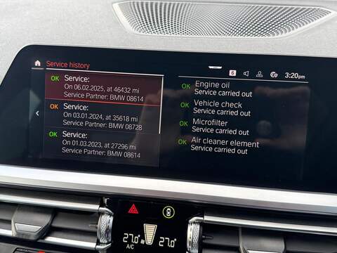 BMW 3 Series 2.0 320d MHT M Sport Saloon 4dr Diesel Hybrid Auto Euro 6 (s/s) (190 ps) - U10003557