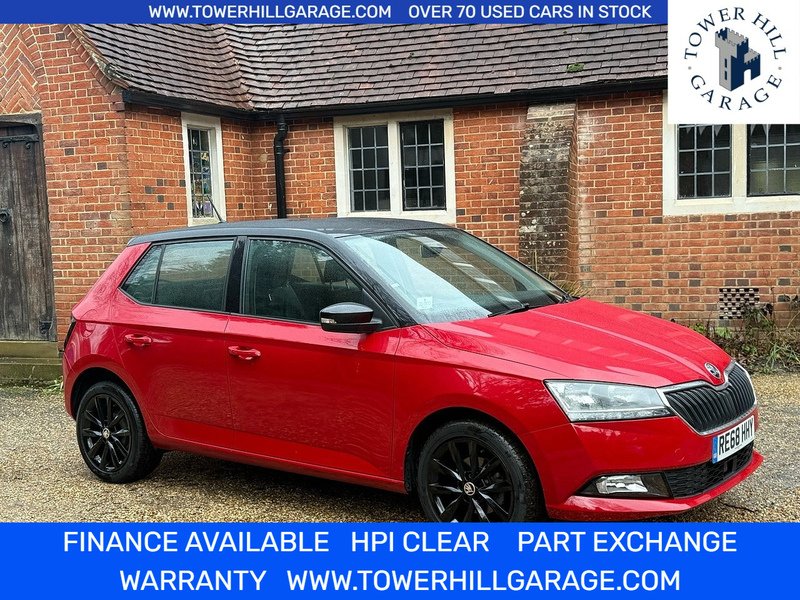 Skoda Fabia 1.0 Colour Edition Hatchback 5dr Petrol Manual Euro 6 (s/s) (75 ps) - U10003568