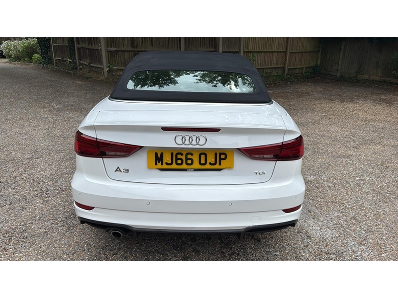 Audi A3 Cabriolet 1.6 TDI S line Euro 6 (s/s) 2dr - U10003573