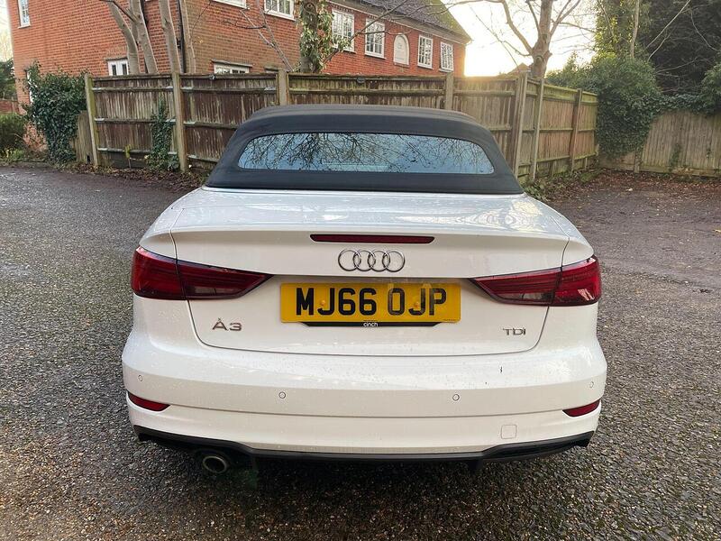 Audi A3 Cabriolet 1.6 TDI S line Euro 6 (s/s) 2dr - U10003573