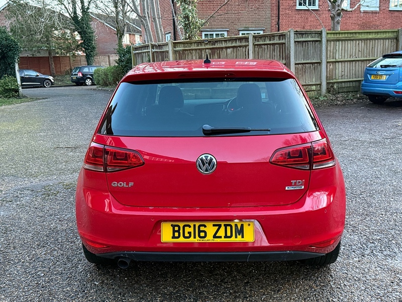 Volkswagen Golf 1.6 TDI BlueMotion Tech GT Edition Hatchback 5dr Diesel Manual Euro 6 (s/s) (110 ps) - U10003618