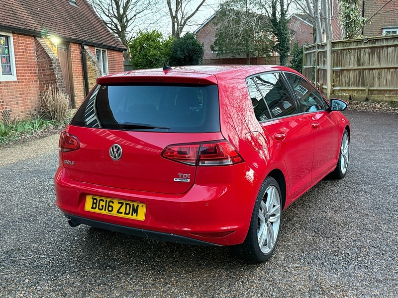 Volkswagen Golf 1.6 TDI BlueMotion Tech GT Edition Hatchback 5dr Diesel Manual Euro 6 (s/s) (110 ps) - U10003618