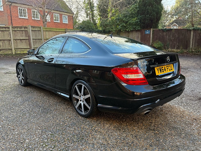 Mercedes-Benz C Class 1.6 C180 AMG Sport Edition Coupe 2dr Petrol G-Tronic+ Euro 6 (s/s) (156 ps) - U10003624