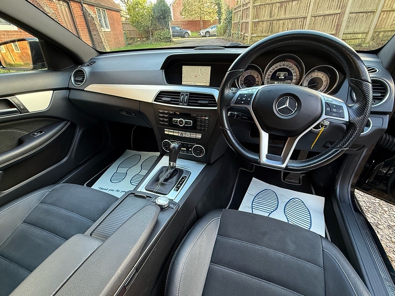 Mercedes-Benz C Class 1.6 C180 AMG Sport Edition Coupe 2dr Petrol G-Tronic+ Euro 6 (s/s) (156 ps) - U10003624